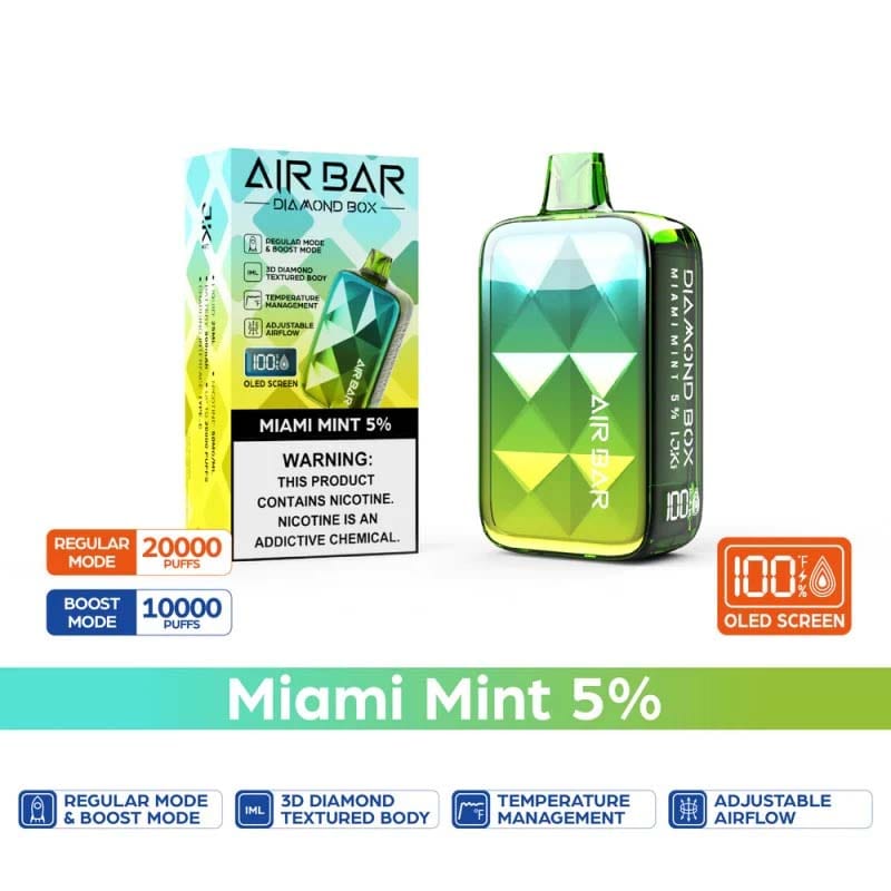 Air Bar Diamond Box 20000 Disposable (5%, 20000 Puffs)