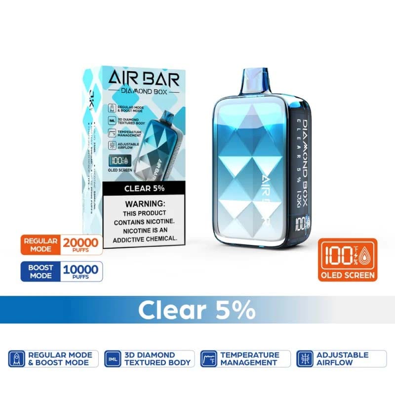 Air Bar Diamond Box 20000 Disposable (5%, 20000 Puffs)