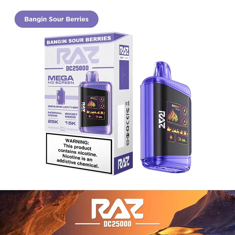 RAZ DC25000 Disposable Vape (5%, 25000 Puffs)