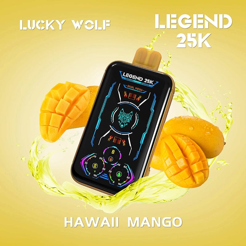 SnowWolf Lucky Wolf Legend 25K Disposable Vape (5%, 25000 Puffs)