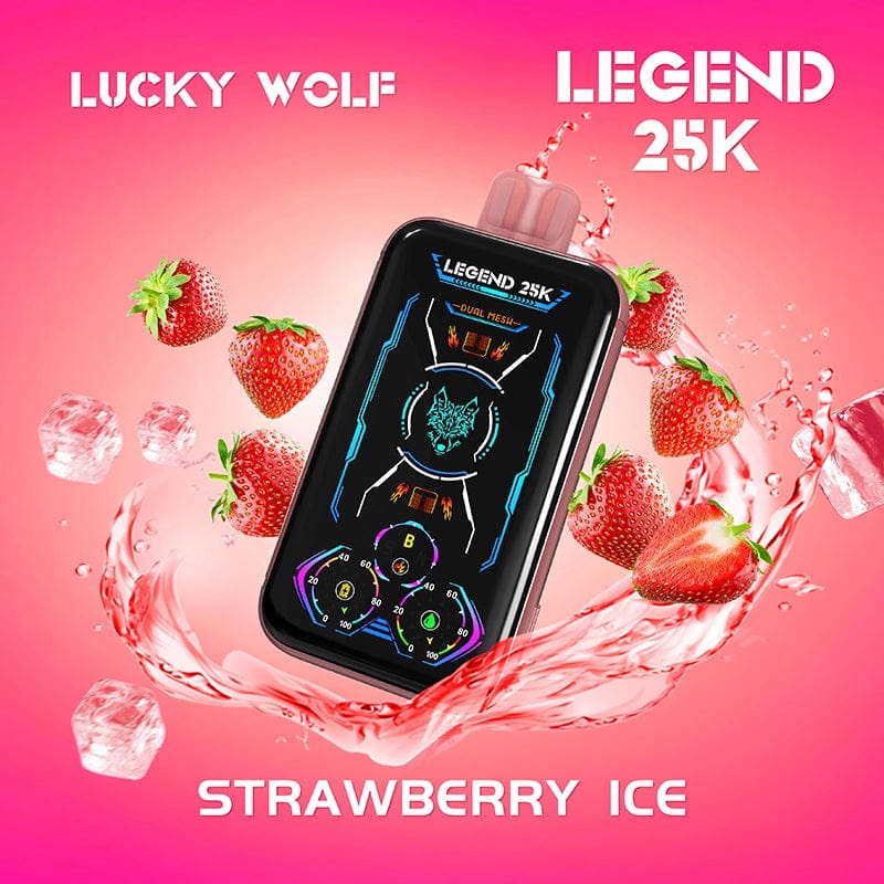 SnowWolf Lucky Wolf Legend 25K Disposable Vape (5%, 25000 Puffs)