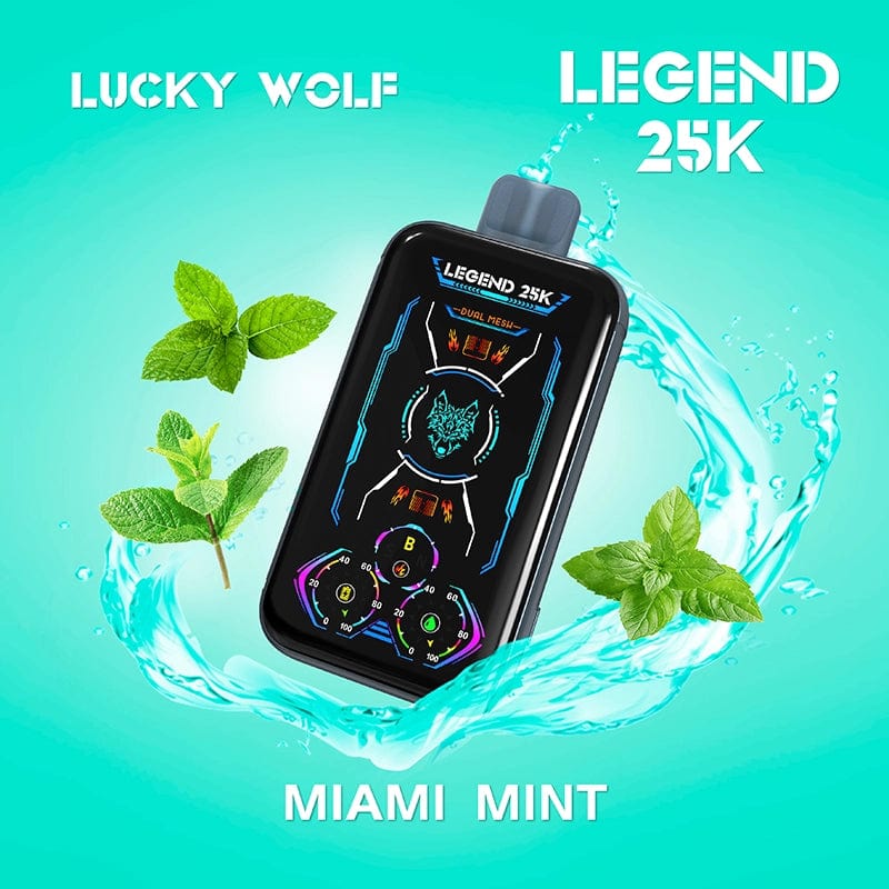 SnowWolf Lucky Wolf Legend 25K Disposable Vape (5%, 25000 Puffs)