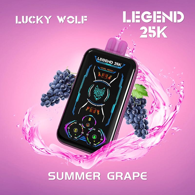 SnowWolf Lucky Wolf Legend 25K Disposable Vape (5%, 25000 Puffs)