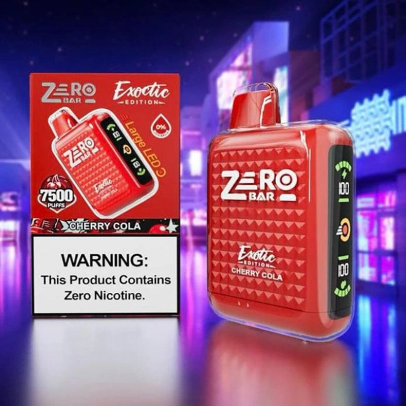 ZERO Bar Exotic Edition Disposbale Vape  (0%, 7500 Puffs)