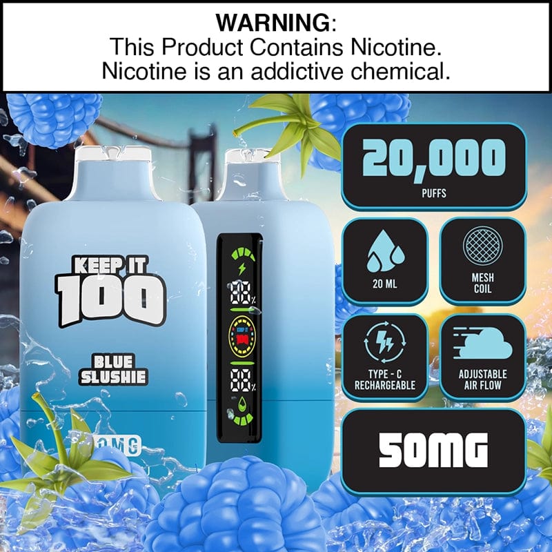 Keep It 100 20K Disposable Vape  (5%, 20000 Puffs)