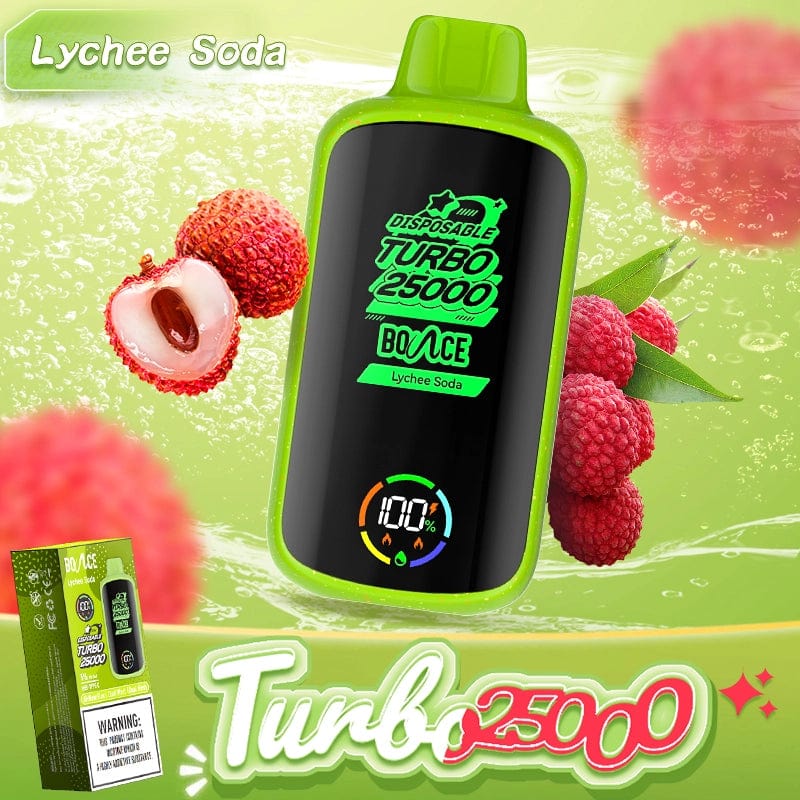 Bounce Turbo 25000 Disposable Vape (5%, 25000 Puffs)