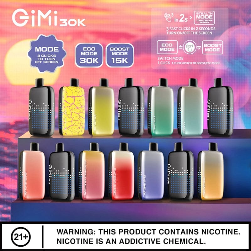 VIHO GiMi  30K Disposable Vape (5%, 30000 Puffs)