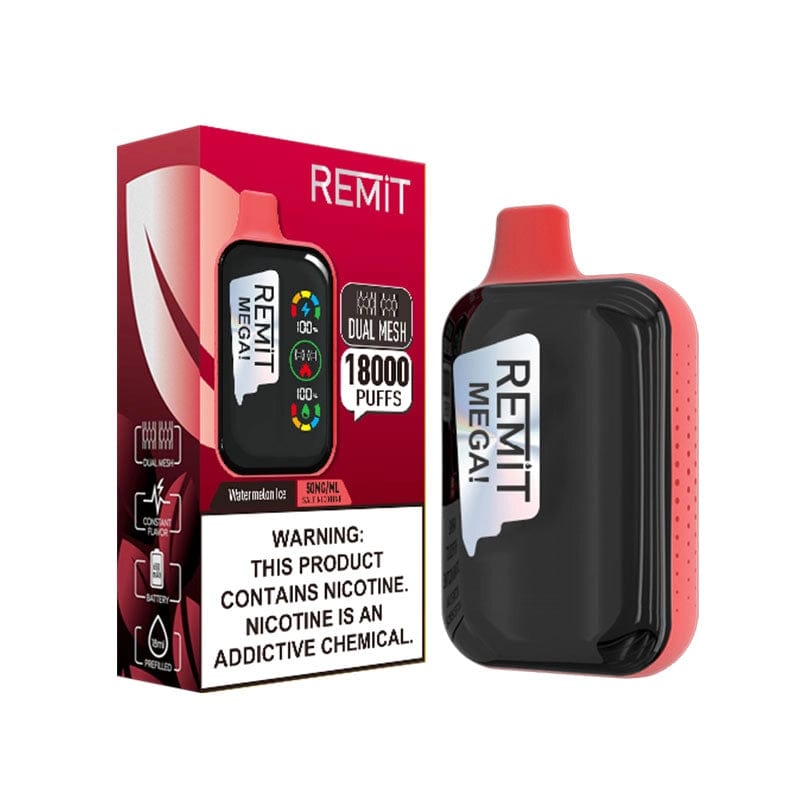 Remit Mega 18000 Disposable Vape (0% & 5%, 18000 Puffs)