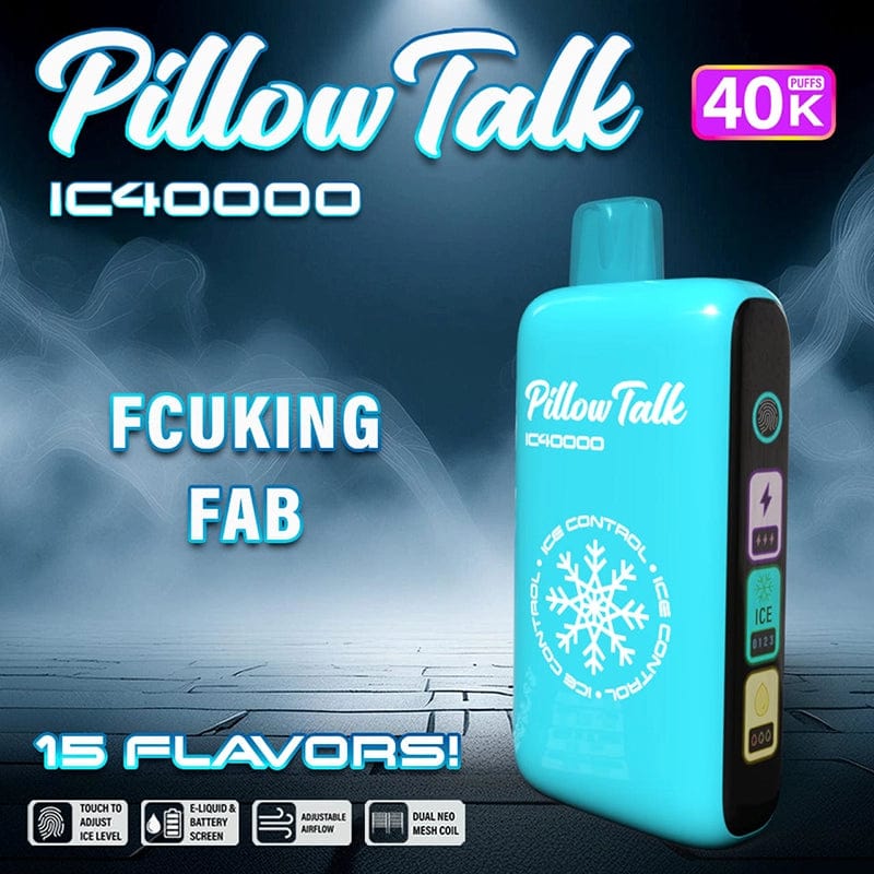 Pillow Talk Ice Control IC40000 Disposable Vape (5%, 40000 Puffs)