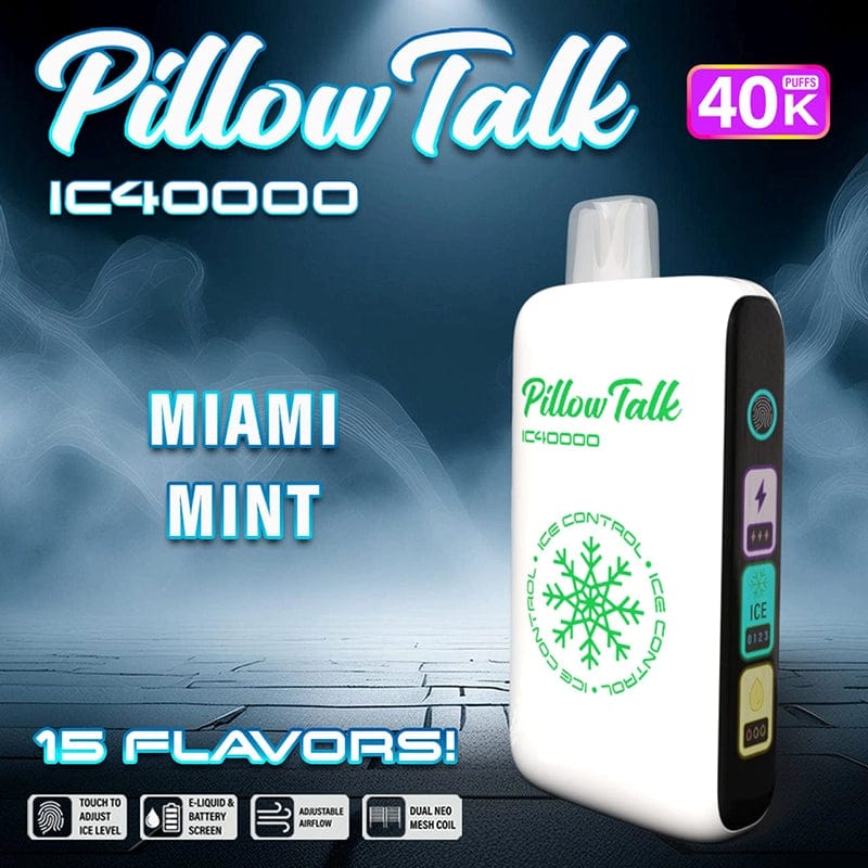 Pillow Talk Ice Control IC40000 Disposable Vape (5%, 40000 Puffs)