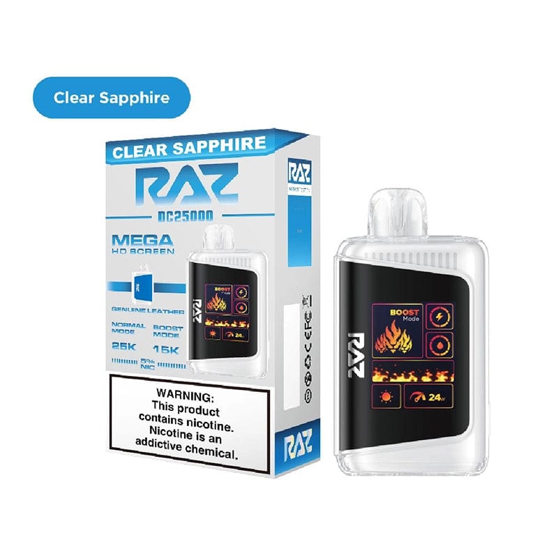 RAZ DC25000 Disposable Vape (5%, 25000 Puffs)