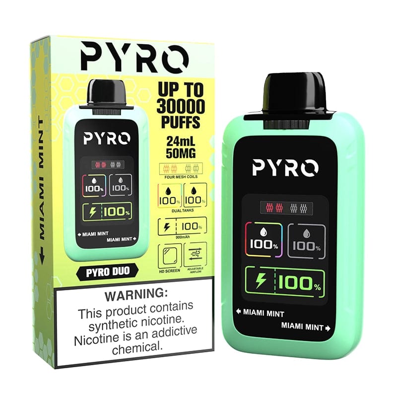 Pyro Duo 30000 Disposable Vape (5%, 30000 Puffs)