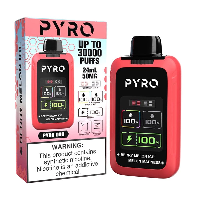 Pyro Duo 30000 Disposable Vape (5%, 30000 Puffs)