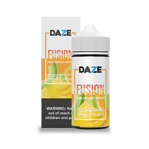 7 Daze Fusion Banana Cantaloupe Honeydew 100ml Vape Juice