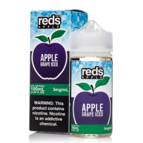 7 Daze Reds Apple Grape Iced 100ml Vape Juice