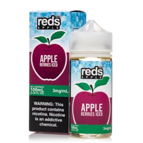 7 Daze Reds Apple Berries Iced 100ml Vape Juice