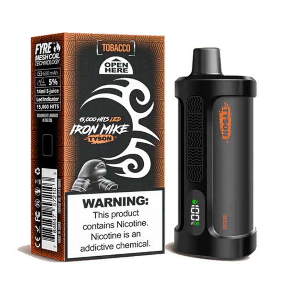 Tyson 2.0 Iron Mike 15K Disposable Vape (5%, 15000 Puffs)