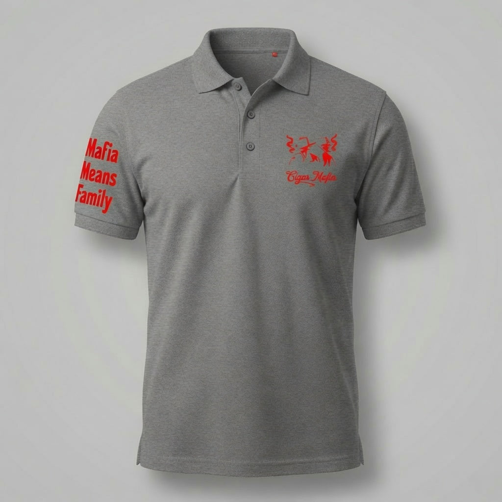 Cigar Mafia Mafia Means Family Polo