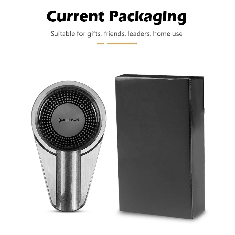 Yellow Alloy Ashtray