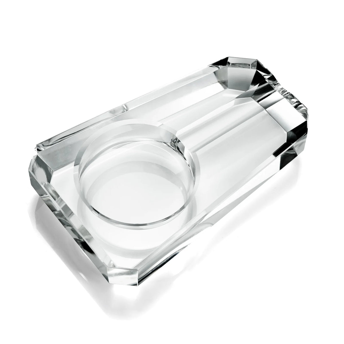 Silver Crystal Ashtray
