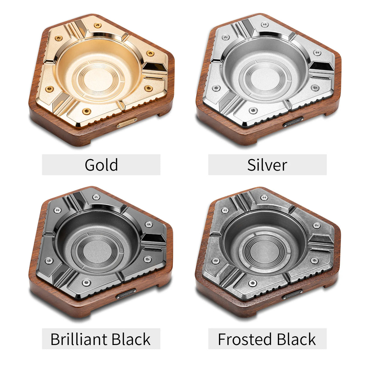 Brilliant Black Ashtray