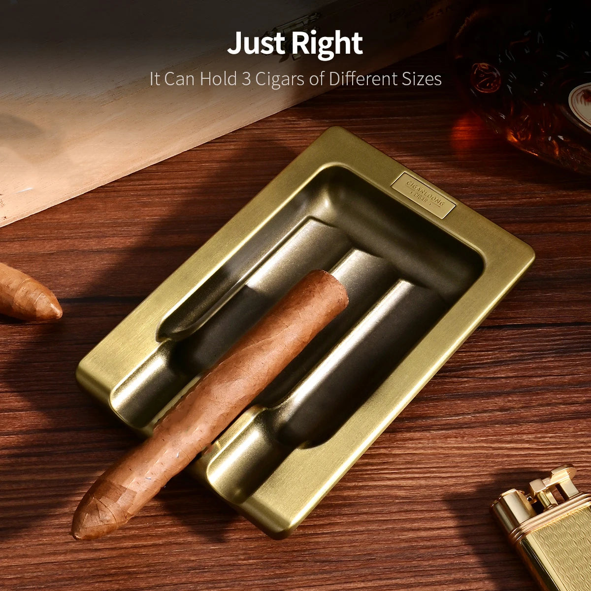 Bronze Titanium Ashtray