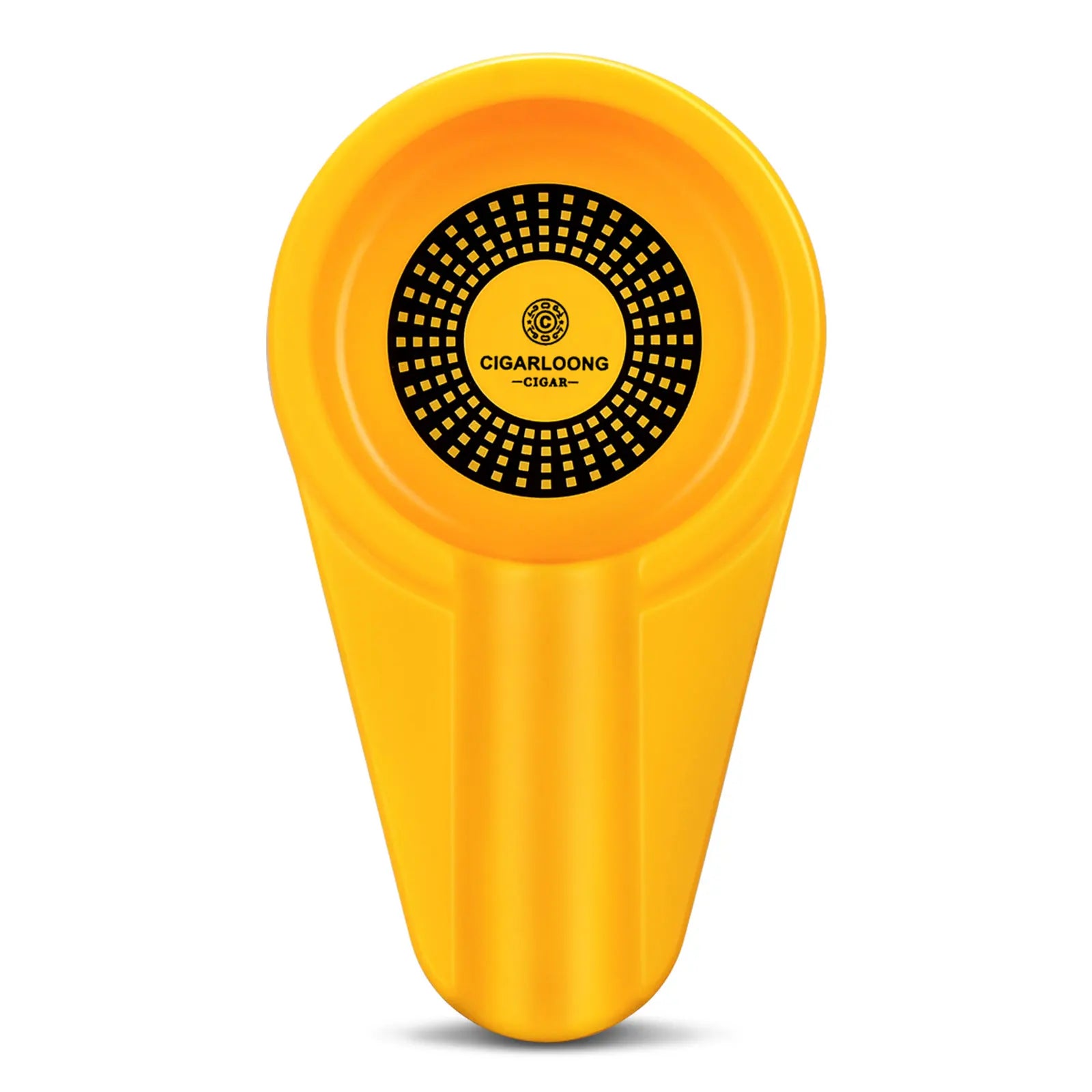 Yellow Resin Ashtray