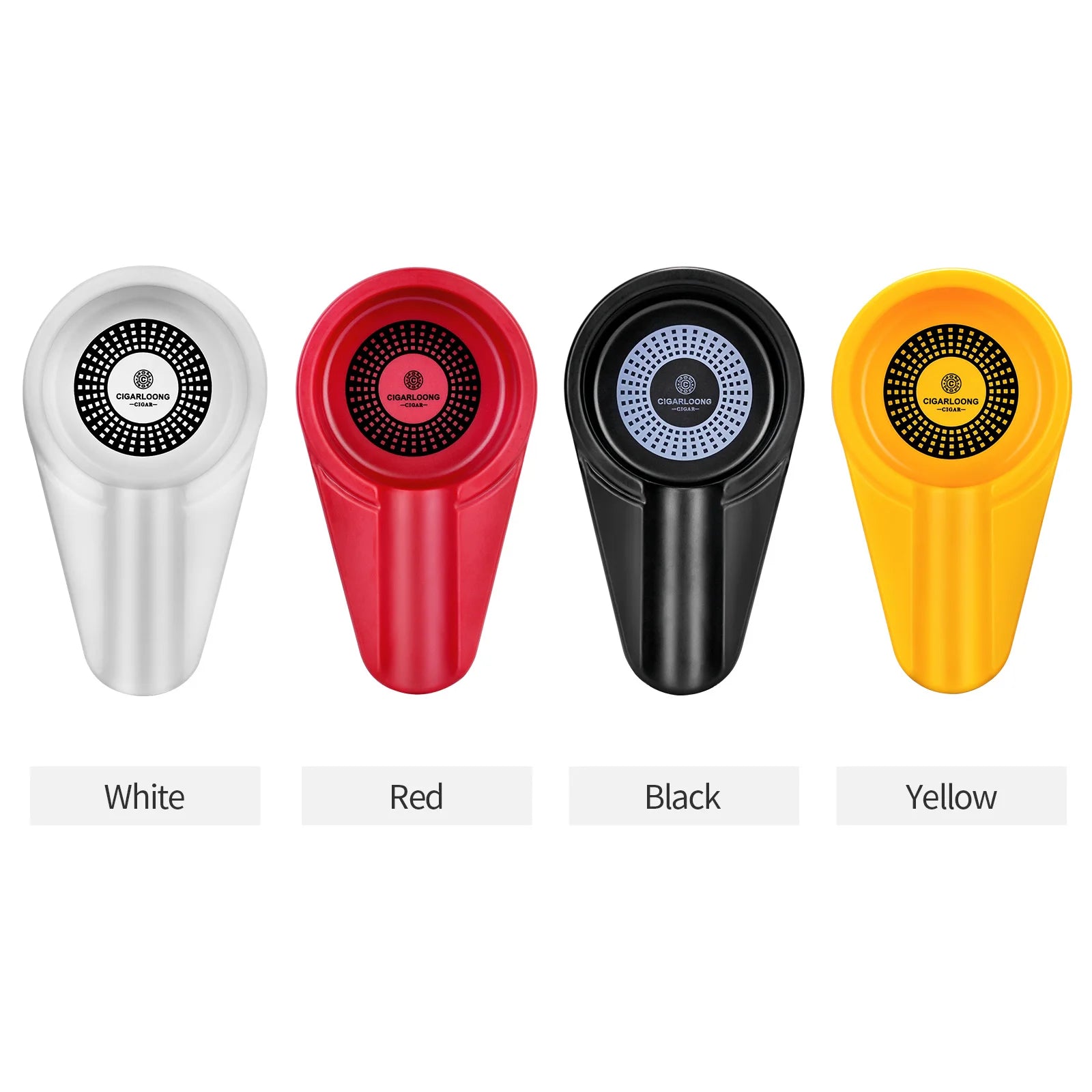 Yellow Resin Ashtray