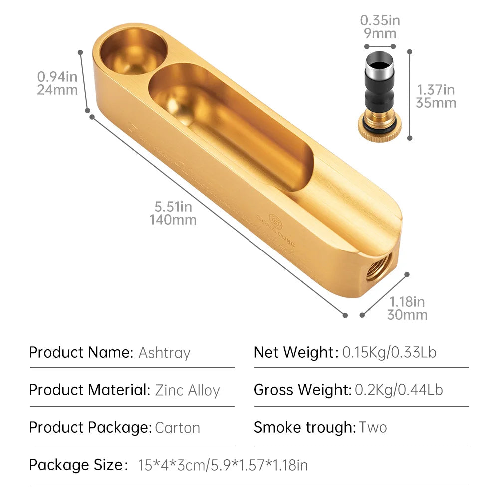 Silver Multi Ashtray