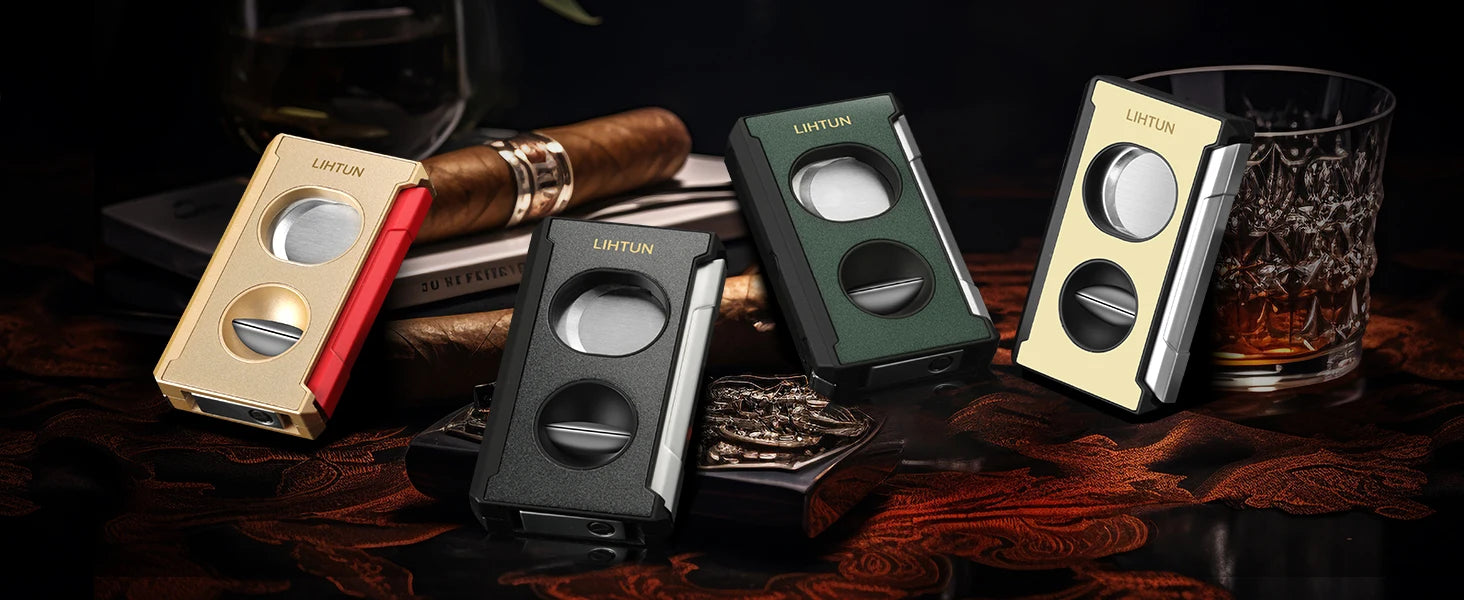 4-in-1 Guillotine Cutter — cigar cutter
