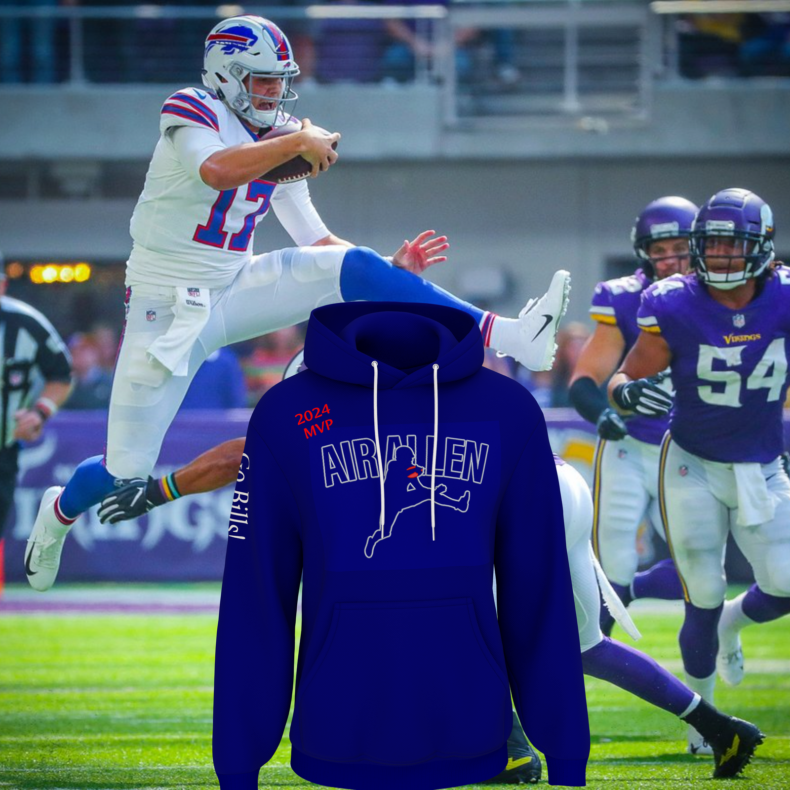 Premium Air Allen Cigar Mafia Hoodie“ Bills Mafia Exclusive