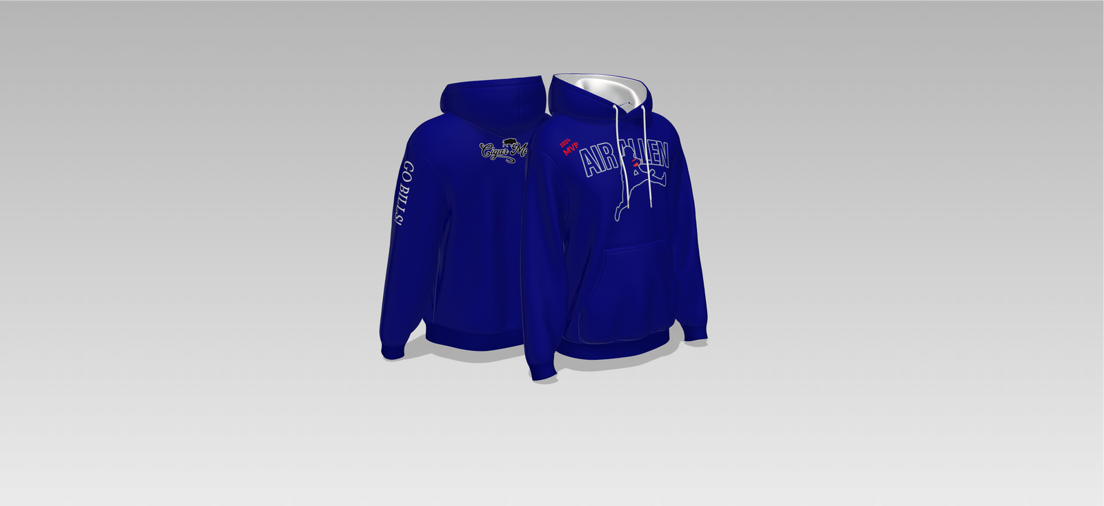 Premium Air Allen Cigar Mafia Hoodie“ Bills Mafia Exclusive