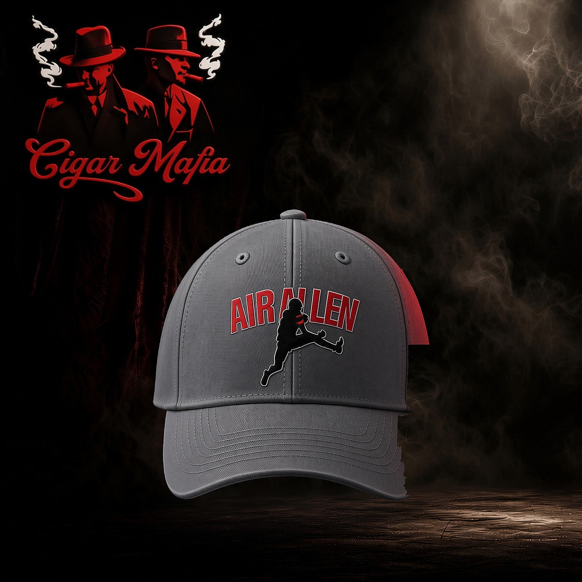 Air Allen Hat gray __plated v7