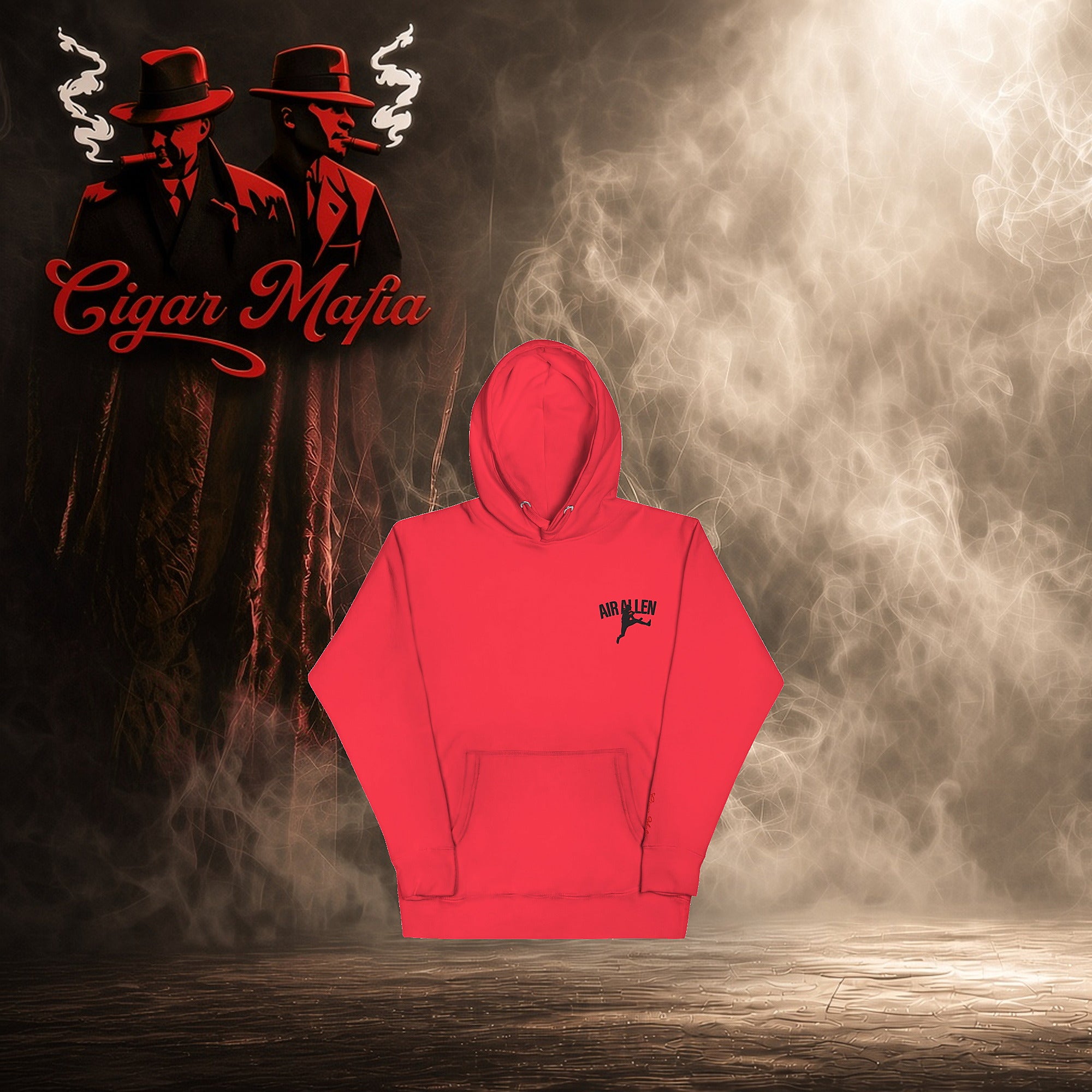The Moment Hoodie — Team Red