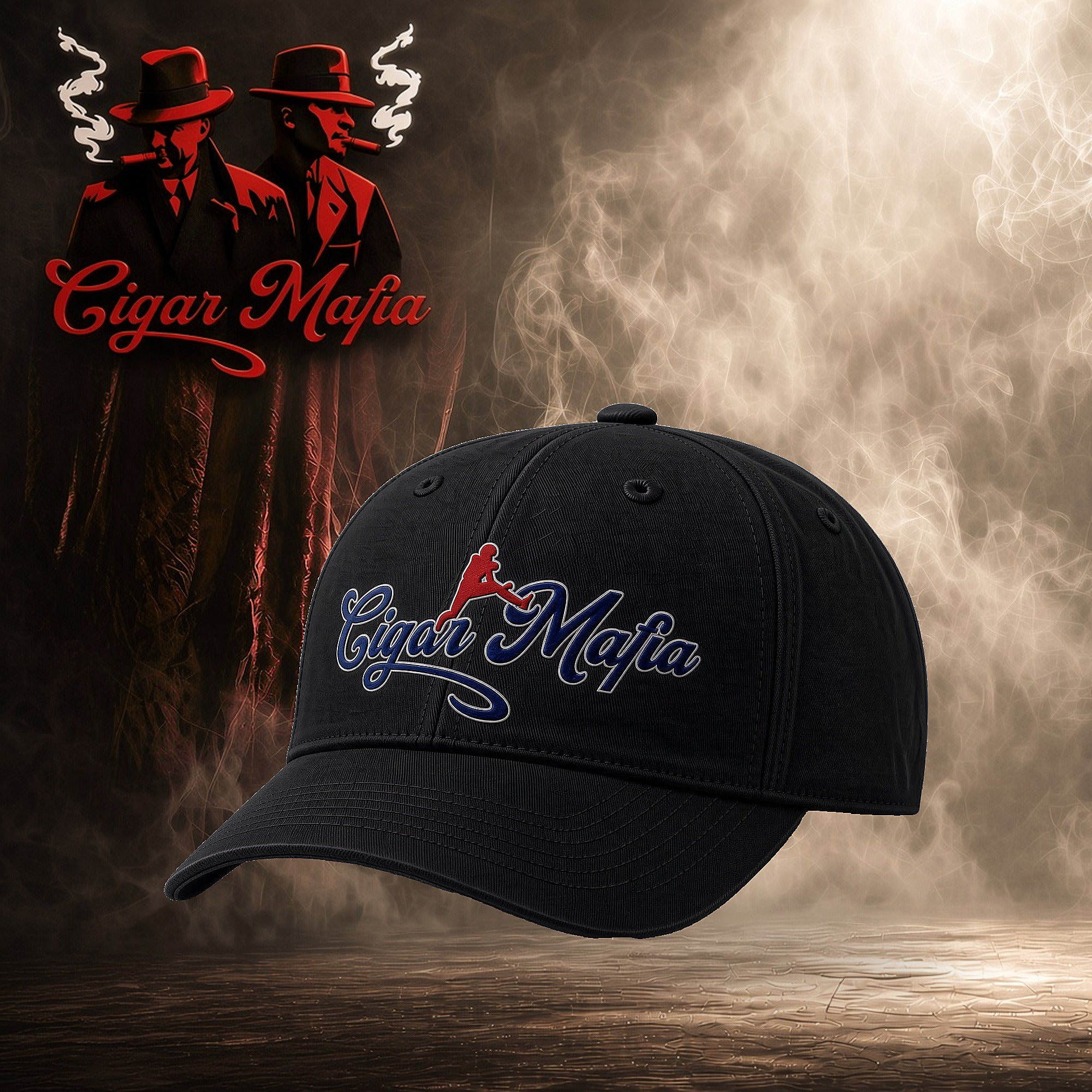 Air Allen Mafia Hat black __plated v7
