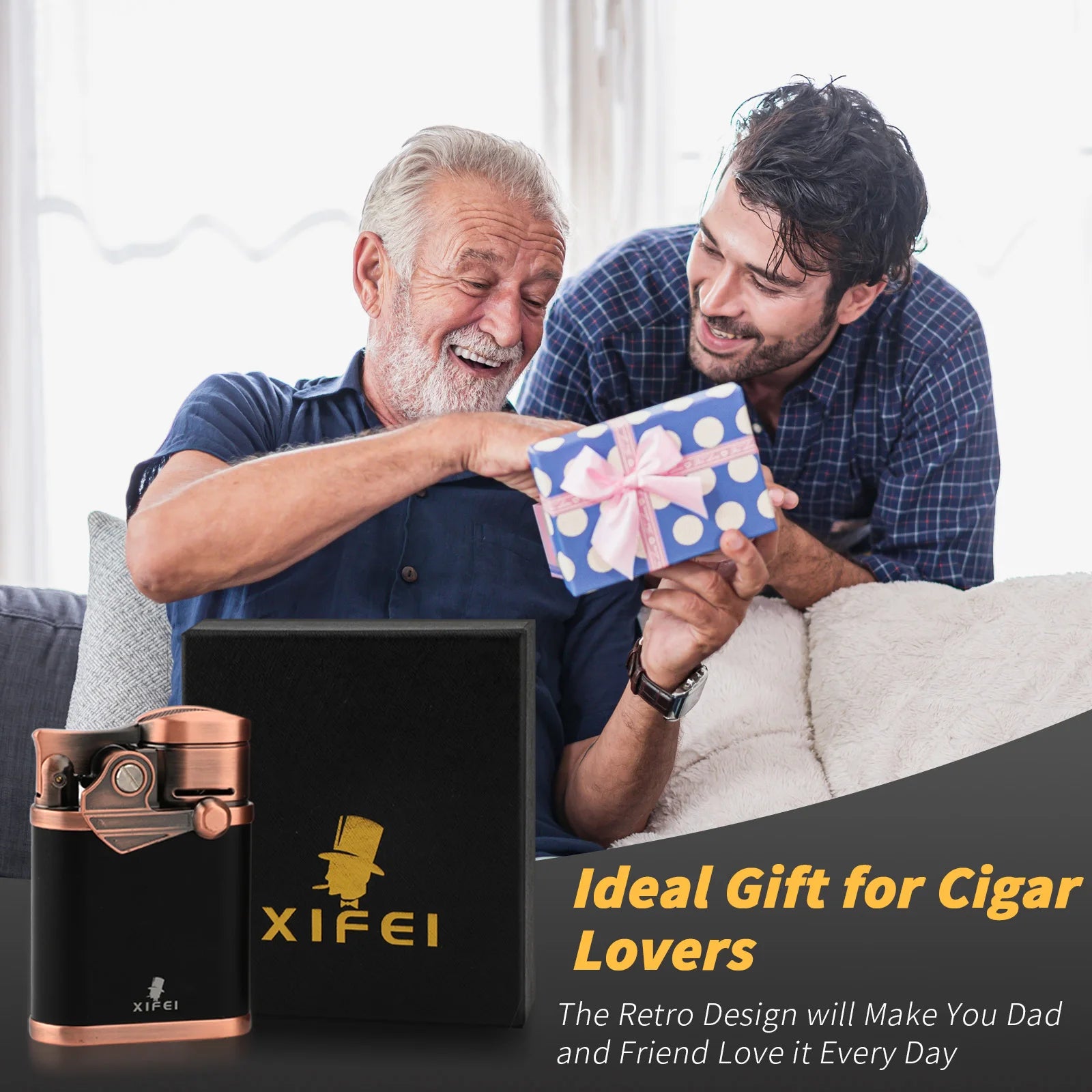 4-Jet Torch Lighter with Holder — cigar holder, photo 7