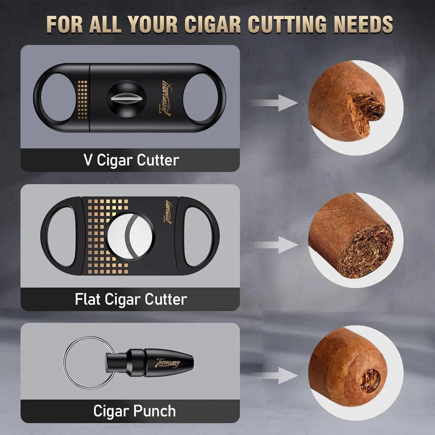 Portable Ashtray & Cutter Set — cigar ashtray, photo 6