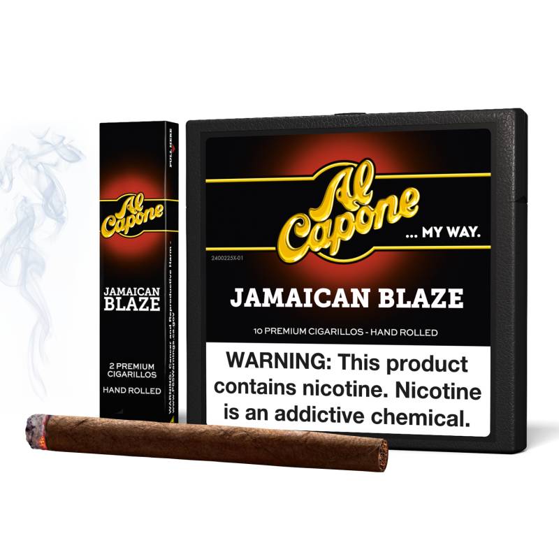 Al Capone Jamaican Blaze Slim Cigarillos 10CT-10