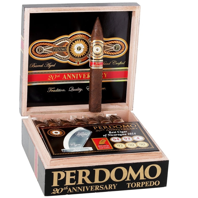 Perdomo 20th T6554 Torpedo Maduro-24