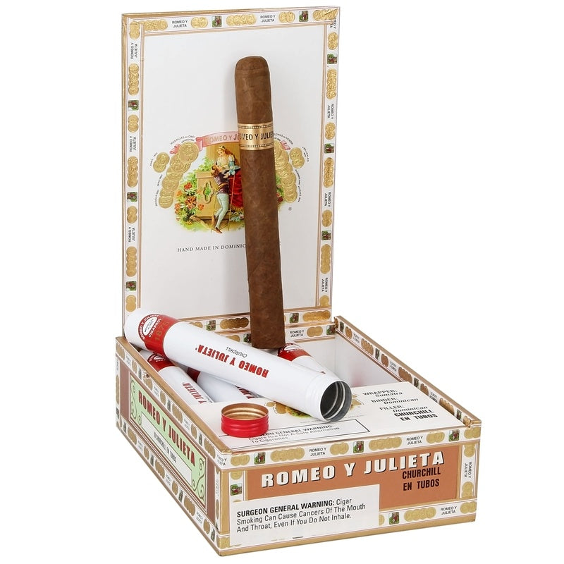 Romeo y Julieta Churchill Tubo-10