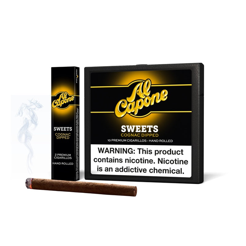 Al Capone Sweets Non-Filtered Cigarillos 10CT-10