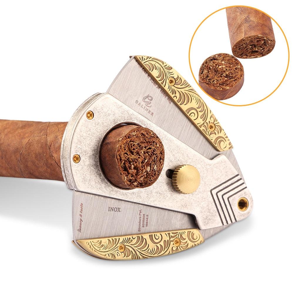 Enchanted Smoke Symphony: Exquisite Cigar Cutter - Cigar Mafia
