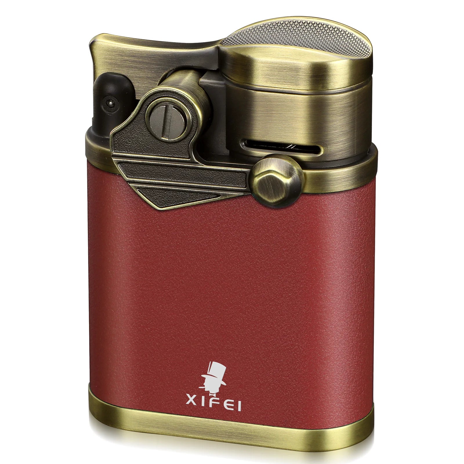 4-Jet Torch Lighter with Holder — cigar holder
