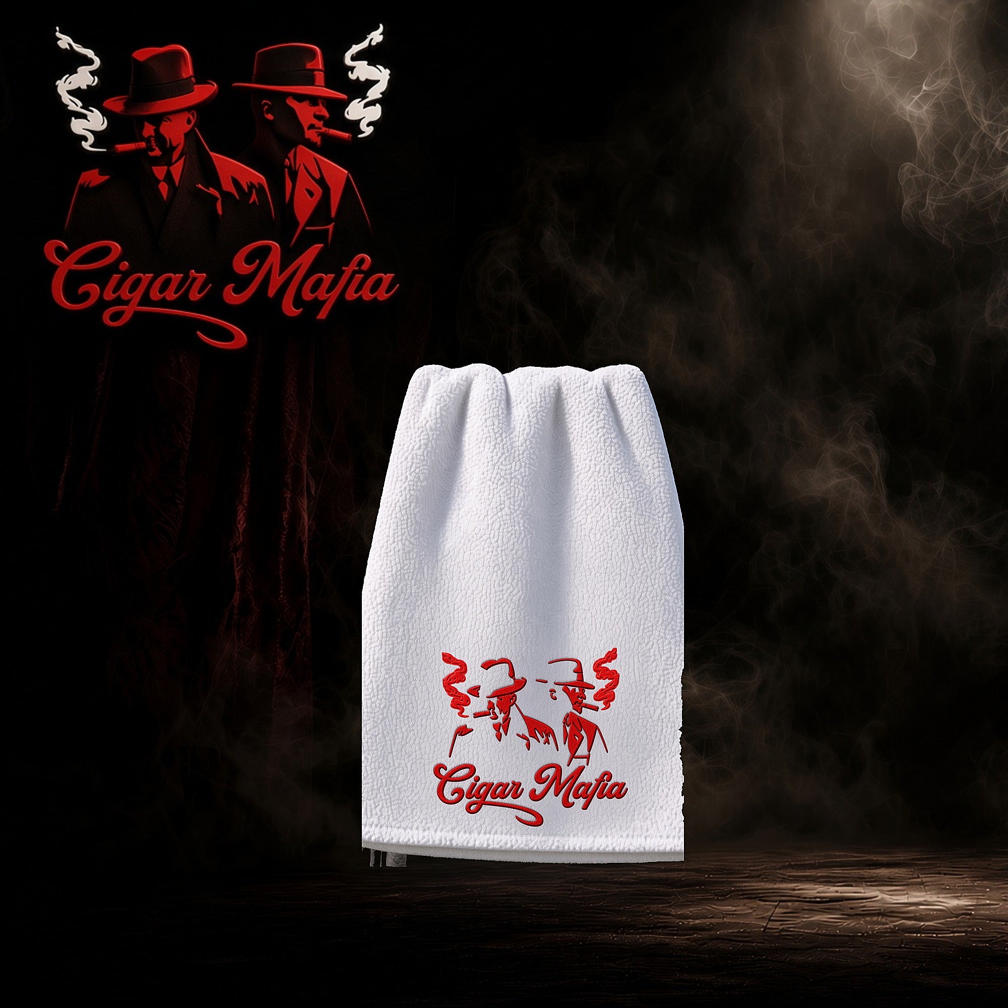 Mafia Golf Towel white __plated v7