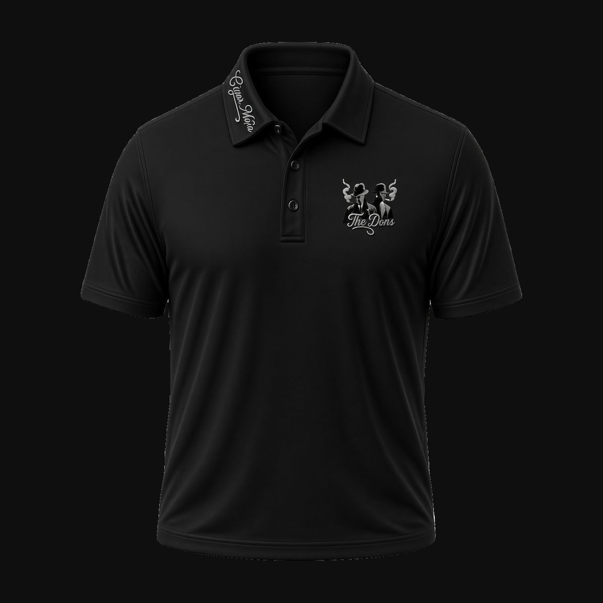 The Dons Dri-Fit Polo — Black