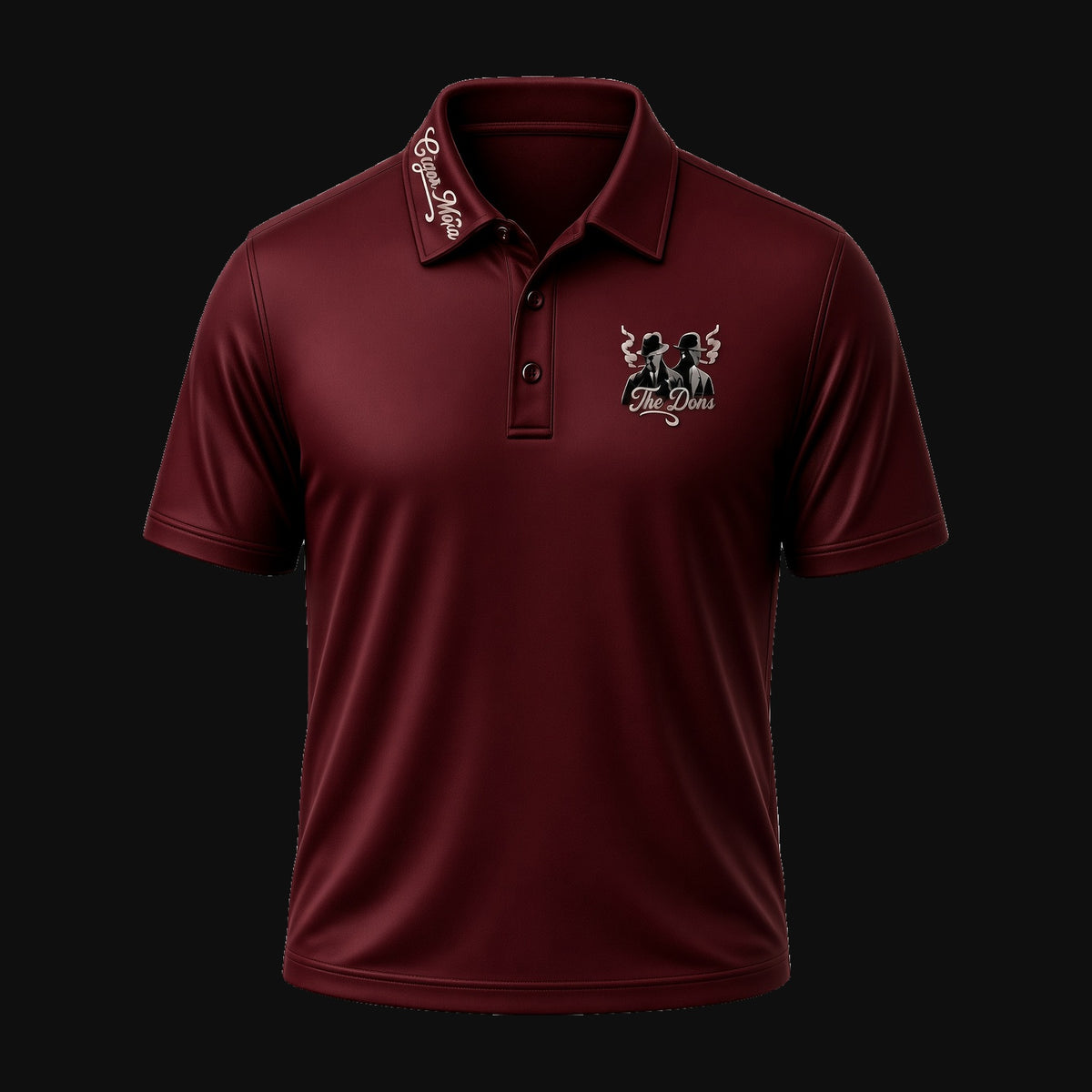 The Dons Dri-Fit Polo — Maroon