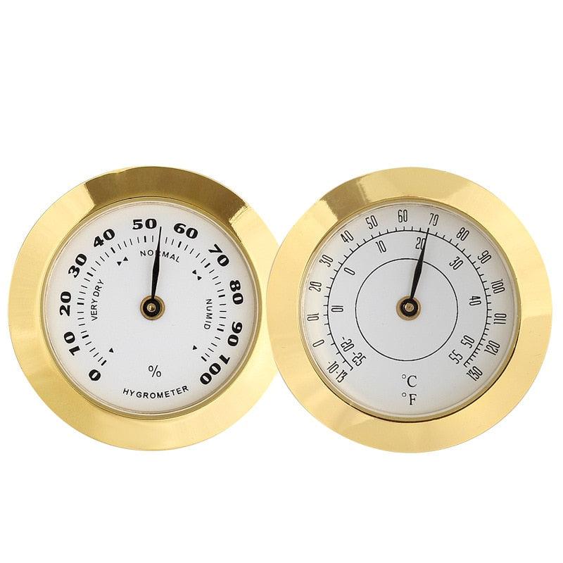 Enchanted Cigar Oasis: Mini Hygrometer &amp; Thermometer - Cigar Mafia