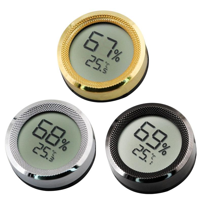 Mini Digital Cigar Hygrometer - Magical Smoke Companion - Cigar Mafia